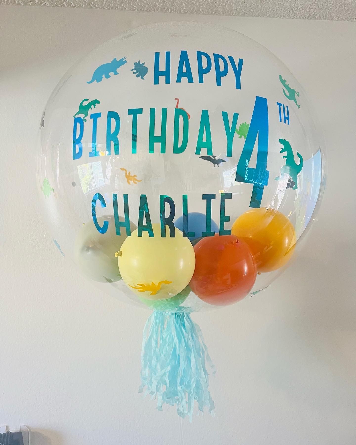 Clear Personalized Balloons