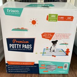 100 Frisco Large Premium Dog Training & Potty Pads
