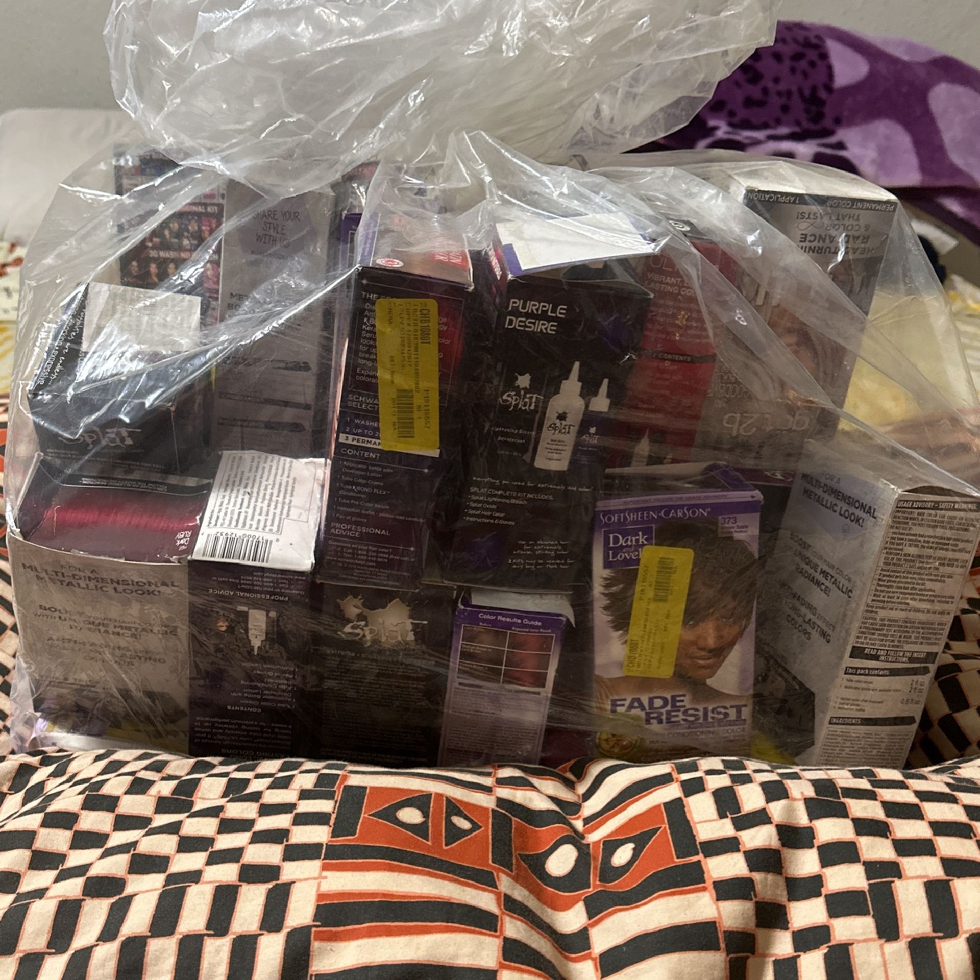 Bag Full Of Hair Dye