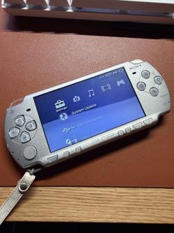Silver PSP In Good Condition 