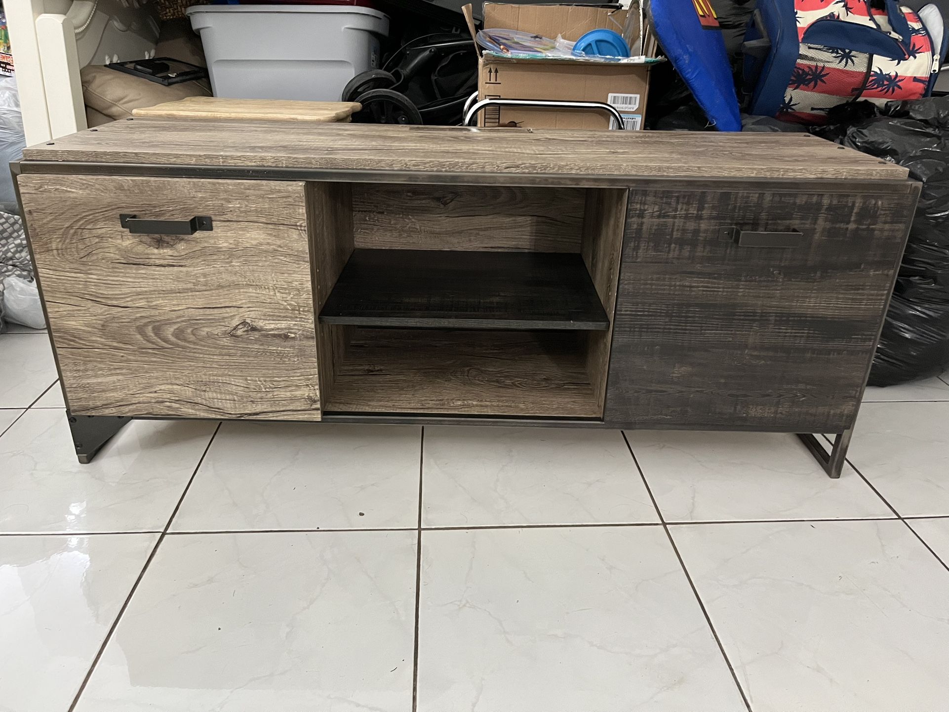 Set Of Three Console Center And Side Table