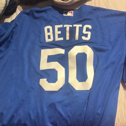 Mookie Betts Dodgers jersey