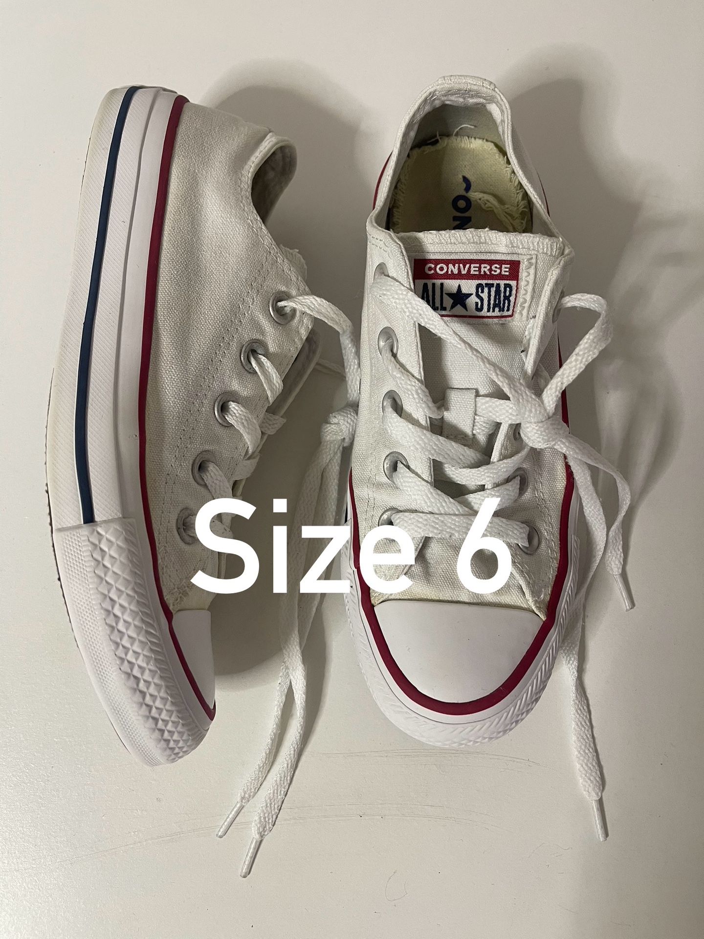 White Converse - Used - Good Condition