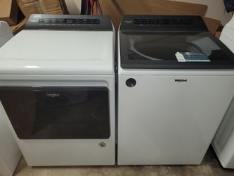 Whirlpool washer and dryer