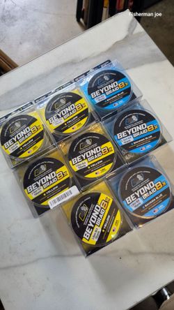 Beyond Braid..150 yards..10.00 each
