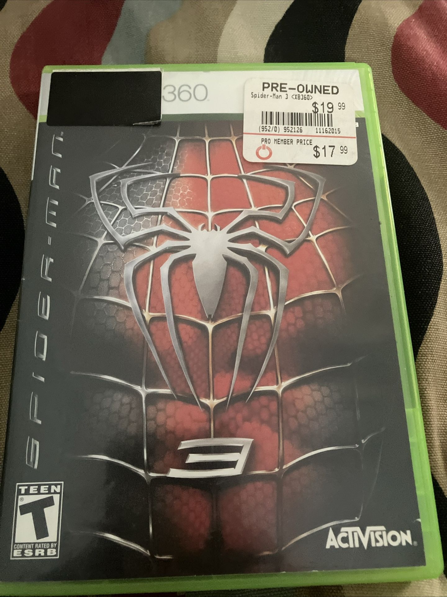 Spider-Man 3 For The Xbox 360