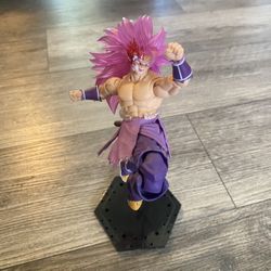 Dragon Ball Kong Studios Goku black ss3 full power battle damaged/SH Figuarts