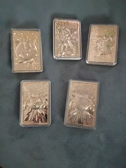 5 gold Pokemon bars
