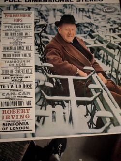 Philharmonic Pops Robert Irving Vinyl LP