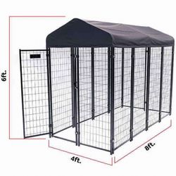 Large Dog Crate. Dog Run. Dog Kennel. With Heavy Duty Cover. 