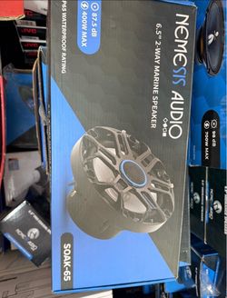 Nemesis Audio 6.5” marine speaker