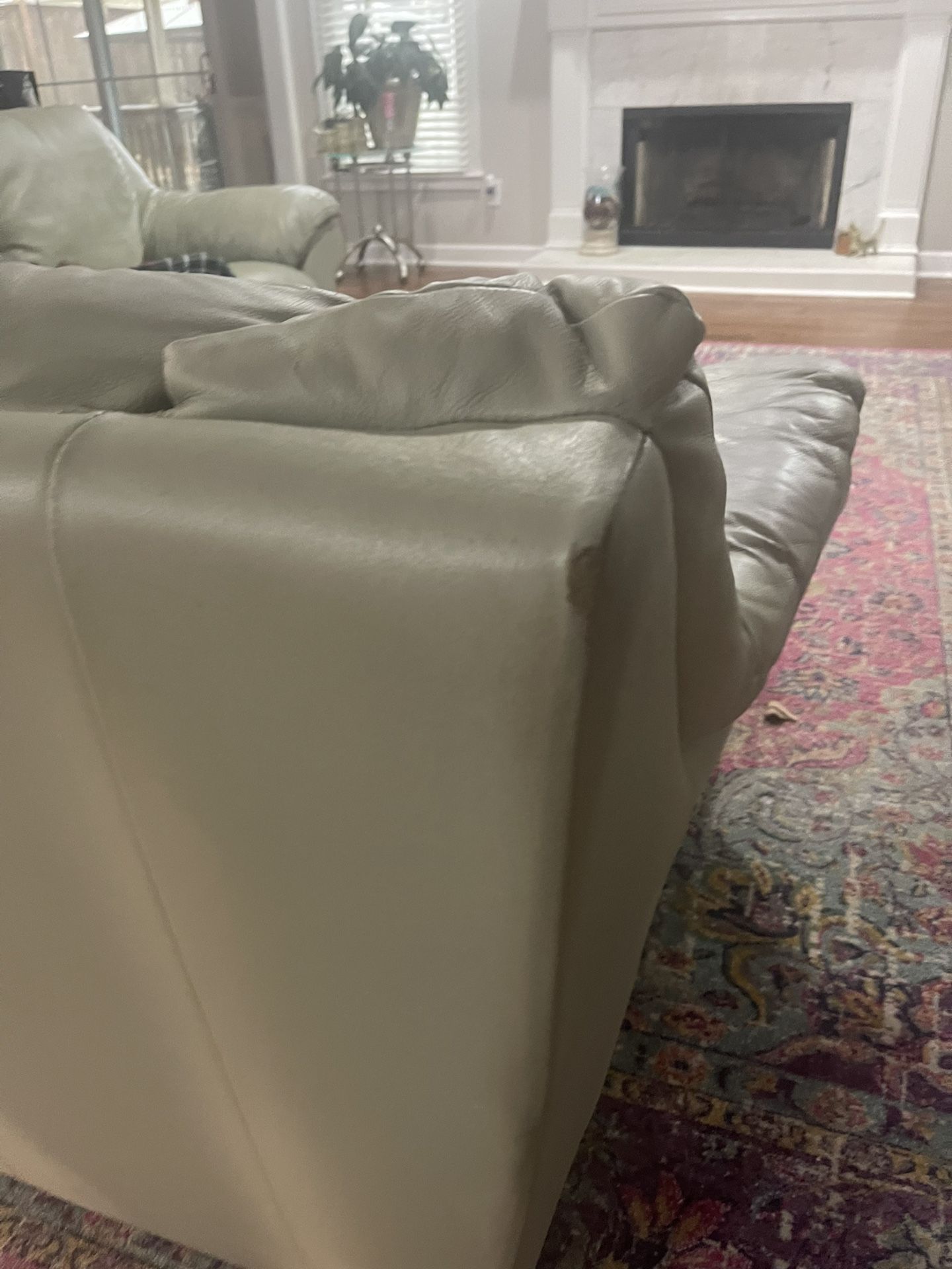 3 piece Leather Sofa Set