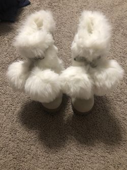 Winter boots for girls sz 7 $20