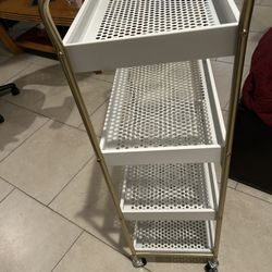 Rolling Metal Cart