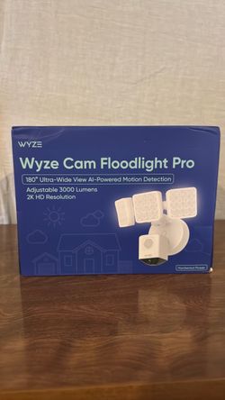 Wyze Cam Floodlight Pro Security Camera - White