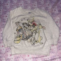 Disney Winnie The Pooh Sweatshirt size 12M