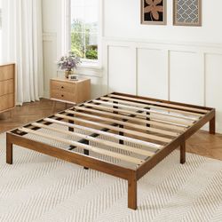 Wood Platform Bed Frame - Full