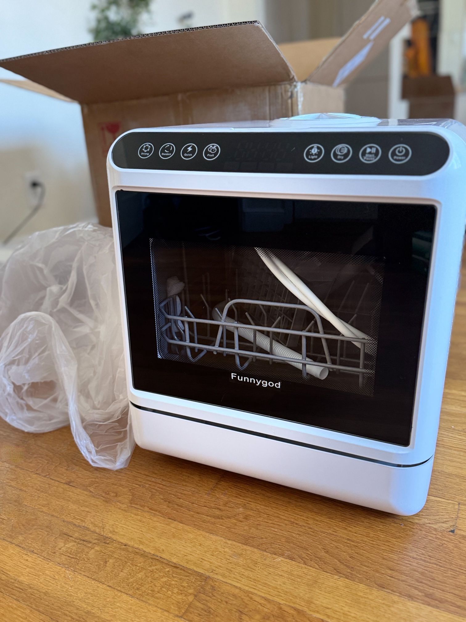 NEW Portable Tabletop Dishwasher - 4 Wash Modes + Dry & Sterilize Compact Small