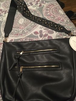 Brand new black purse