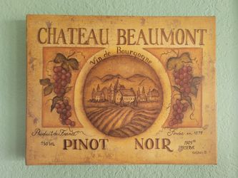 Chateau Beaumont Canvas Wall Art