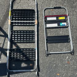 Cos I 3 Step Stool And Werner 2 Step Stool