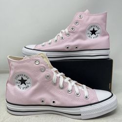 Women's Converse Chuck Taylor All Star High Top Canvas Pink Foam Shoes - Size 9.5