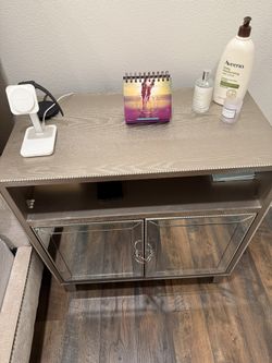 Mirrored Nightstand