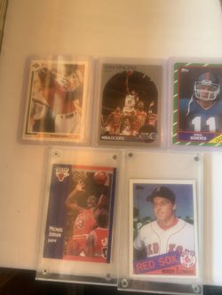 Baseball Cards And Basketball Cards