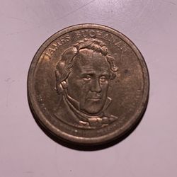 James Buchanan Coin