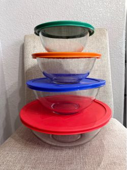 Glass Bowl Set 8pc