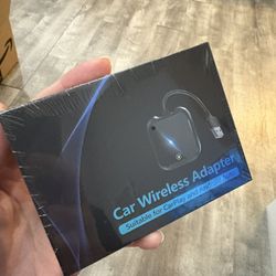 Wireless Carplay and Android Auto Adapter with Fast Stable 5Ghz WiFi Bluetooth