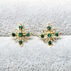 Emerald Earrings