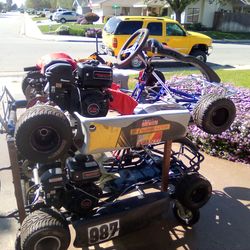Go carts... high dallor carts