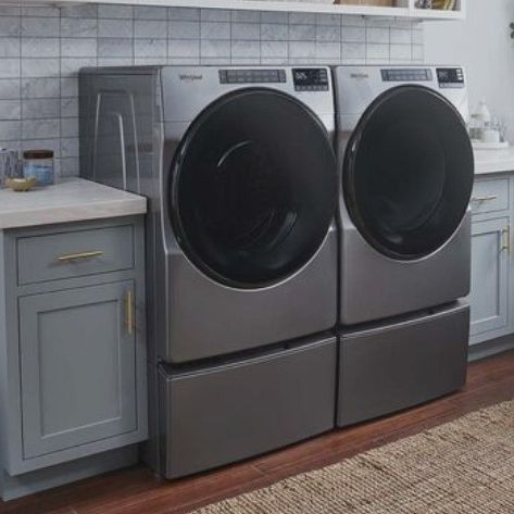 Like New Kenmore Washer Dryer And  Storage Drawrs 