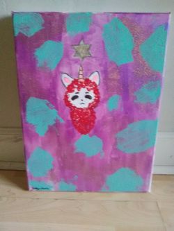 Flower cat