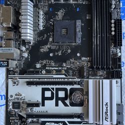 ASROCK MOTHERBOARD - AB350 PRO4