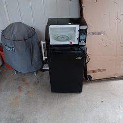 Microwave And Minifridge