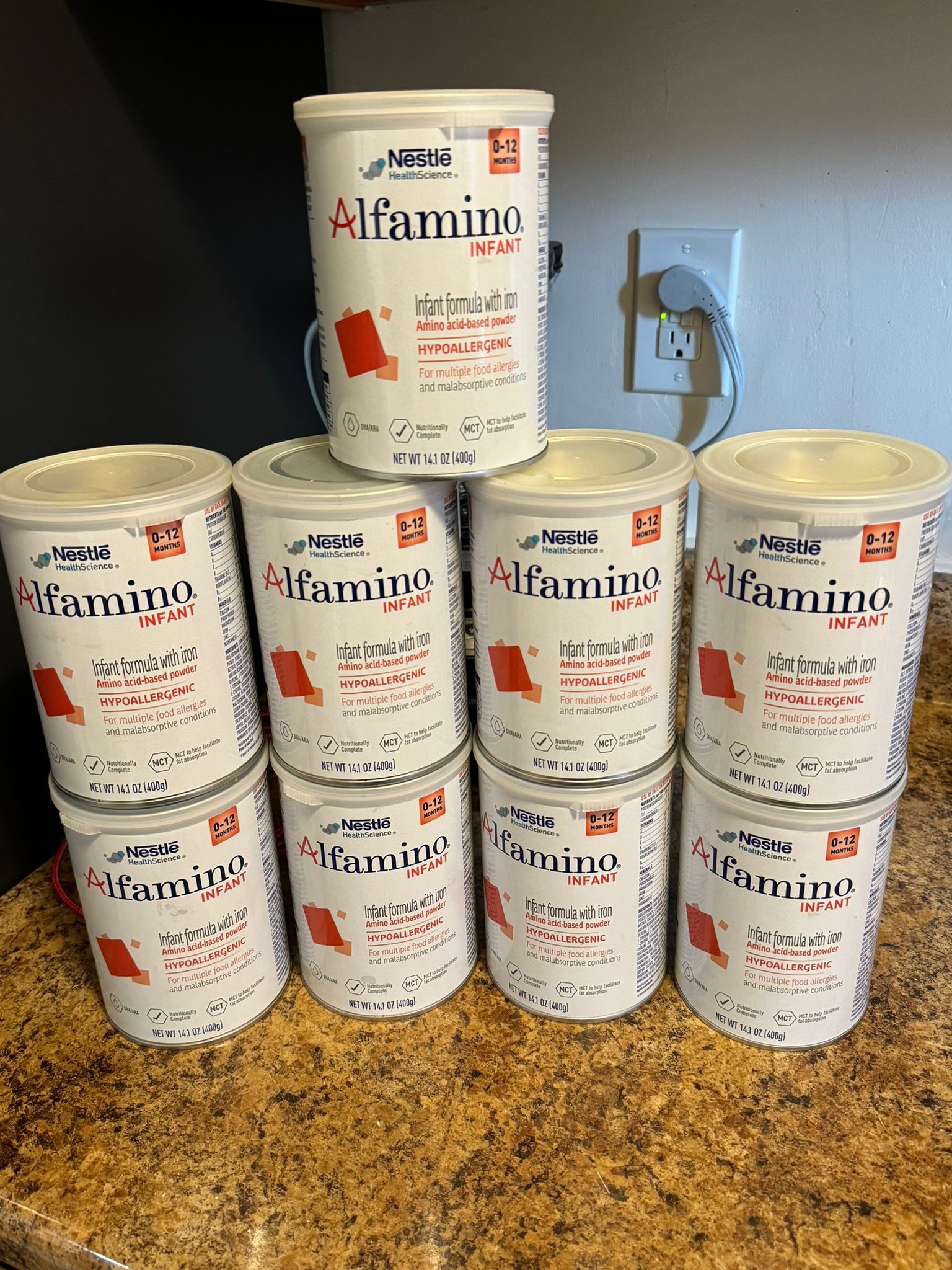 Alfamino Infant Formula W Iron, Sealed 