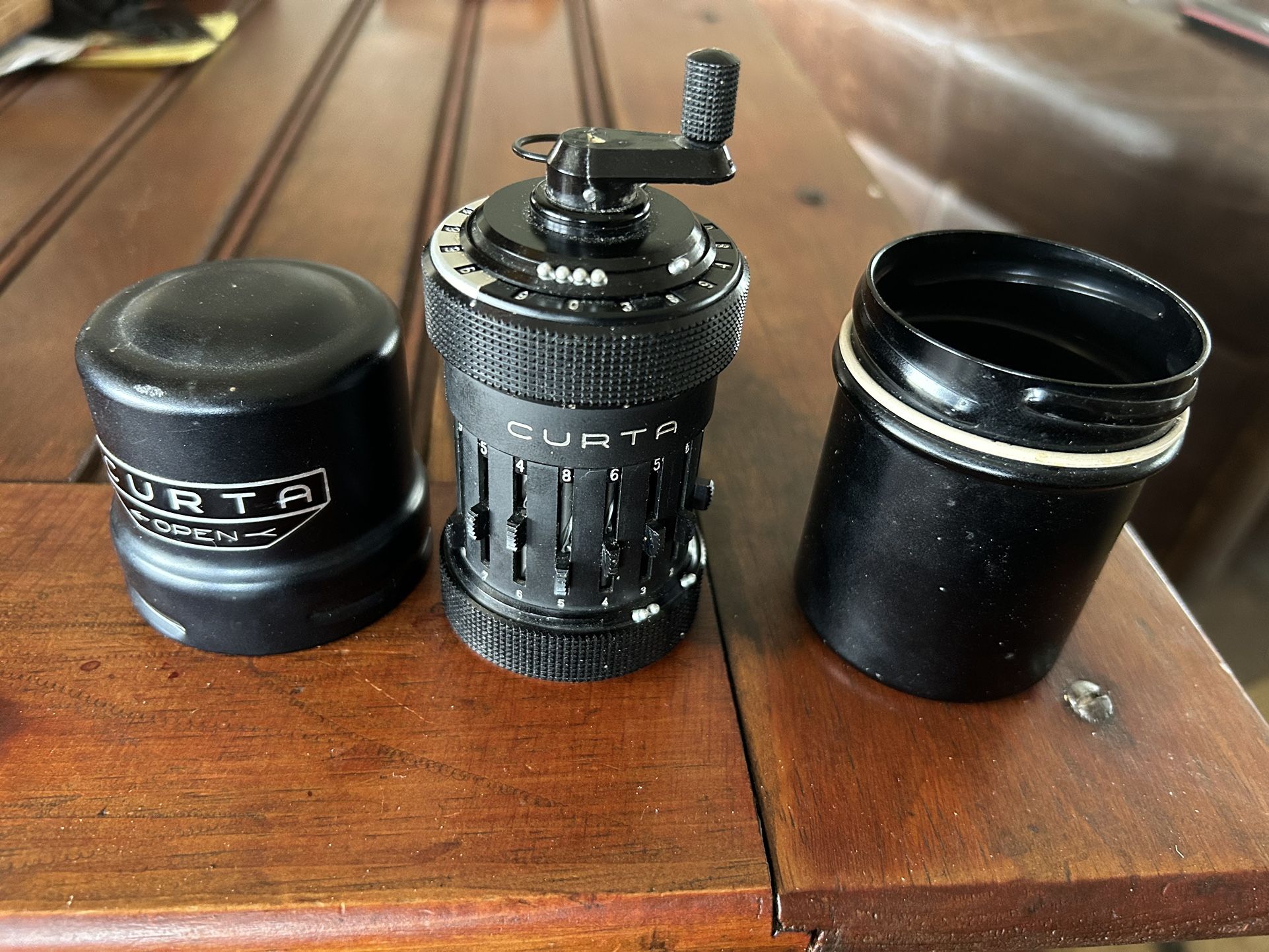 Curta Hand-held Mechanical Calculator