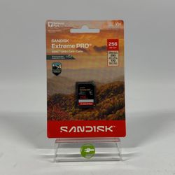 New SanDisk Extreme PRO 256GB 30MB/s V30 SDXC Card UHD