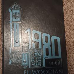 3 Ellwood City Yearbooks 1980-82