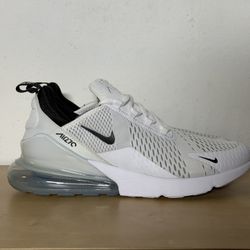 Nike Air Max 270 White Black Sneakers AH8050-100 Men’s Size 13 Running Shoes