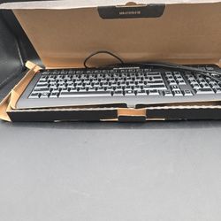Dell Alienware USB Wired Gaming Multimedia Keyboard SK-8165 Slim Design For PC