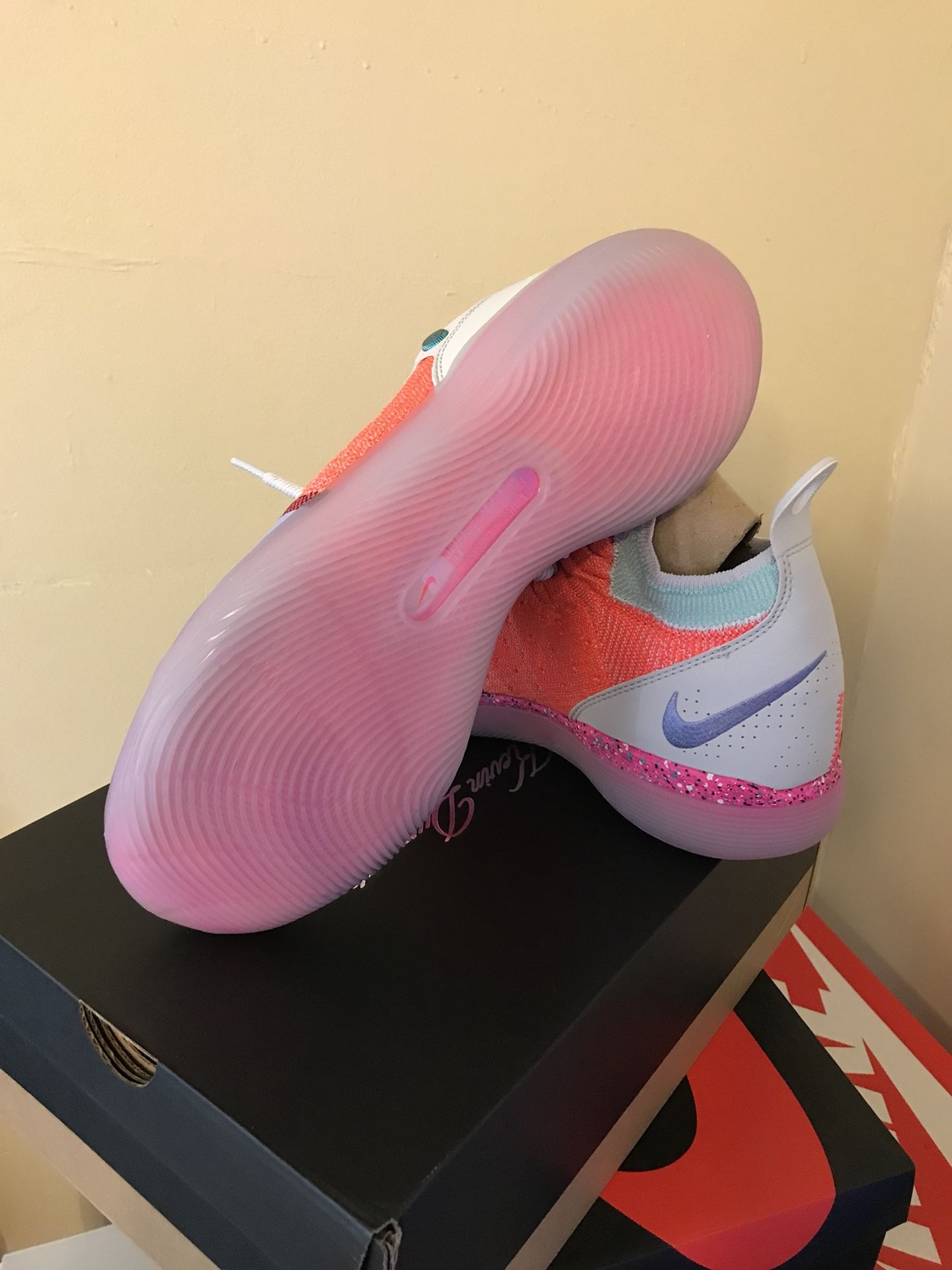 Nike KD 11 Zoom EYBL Peach Jam Size 11 No Trades for Sale in