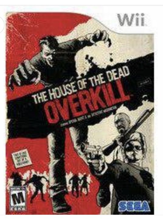 Sega House Of The Dead Overkill Nintendo Wii Video Game