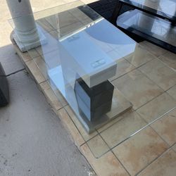 two coffee tables one large and one small