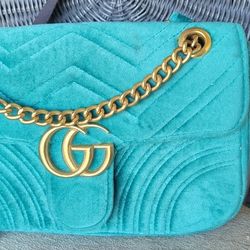 GUCCI, Teal. 