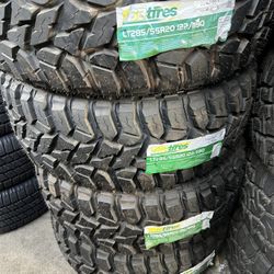 Lt285/55/20 Tbb  New Tires Set Of 4 Installed And Balanced Set De 4 Llantas Nuevas Instaladas Y Balanceadas