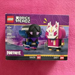 Lego 40884 BrickHeadz Fortnite Drift & Raven