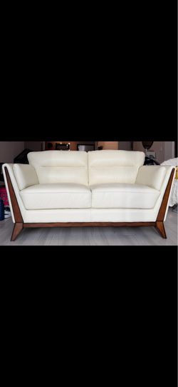 Leather Sofa & Loveseat